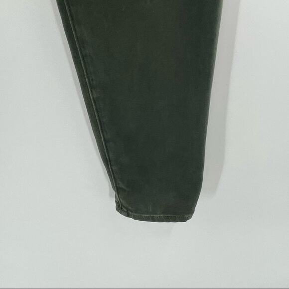 Adriano Goldschmied Khaki Army Green Boho Indie Skinny Jeans Size 26 Preppy - Picture 8 of 14